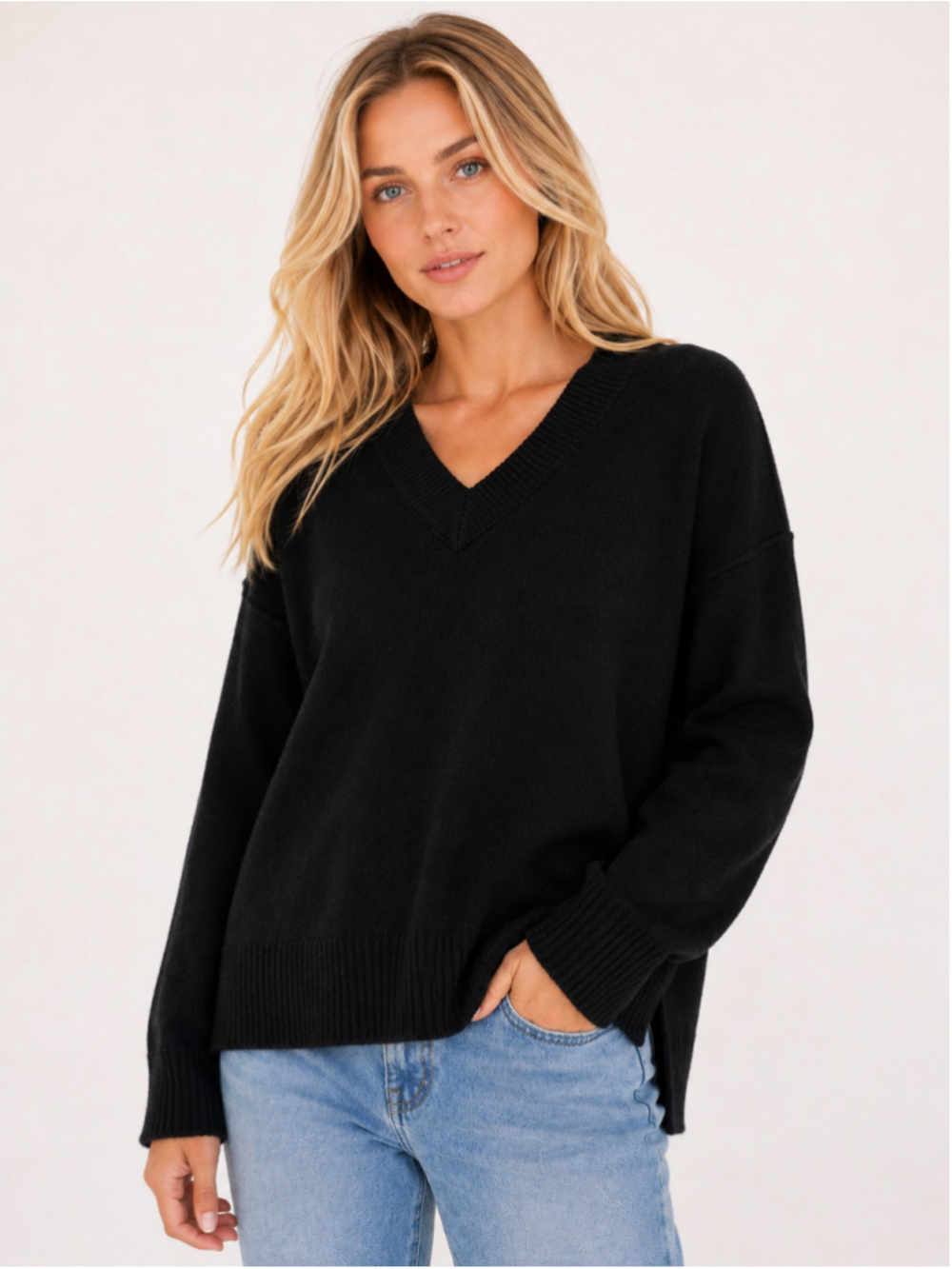 Aerie Oversized B Neck Sweater Buttery Soft Cozy Pullover Lounge Relaxed Capsule